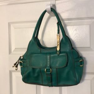Cole Haan Turquoise Leather Bag